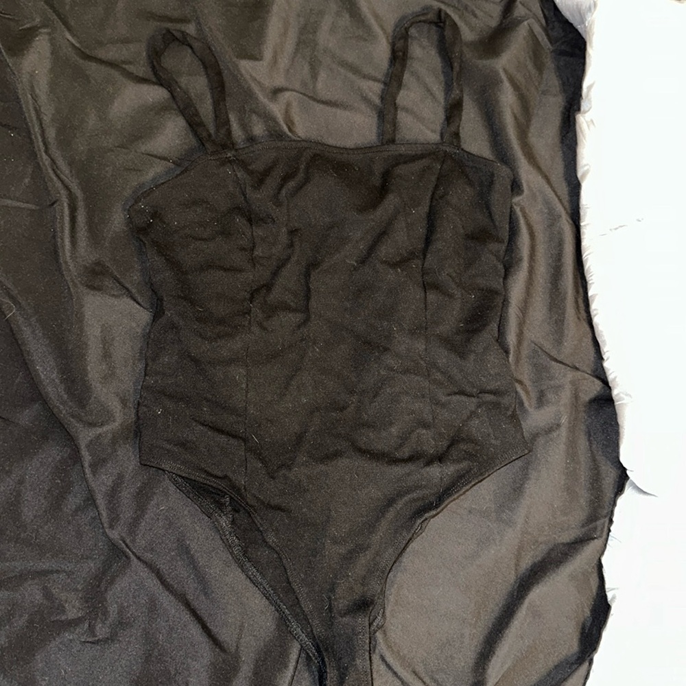 Nice thick body suit black